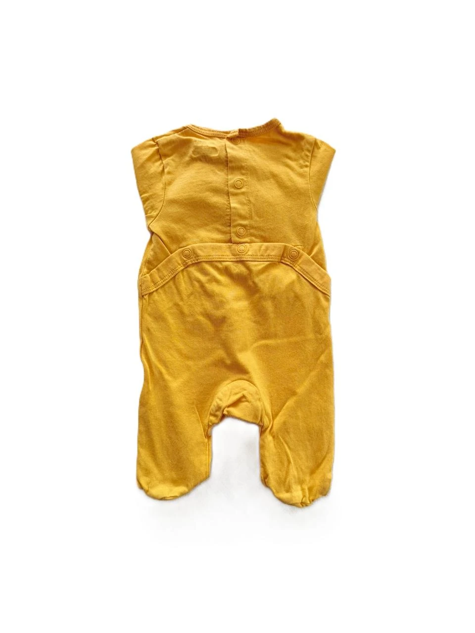 Light mustard Kiabi pajama 1 month – photo 2